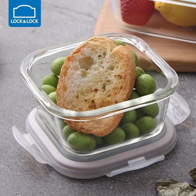 

LOCK&LOCK 750ml Heat-Resistant Glass Food Container
