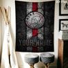 Name Custom AFC Ajax Wall Tapestry Aesthetic Wall Hanging Printed Fabric Blanket Decorative Tapestries for Bedroom Living Room Home Decor