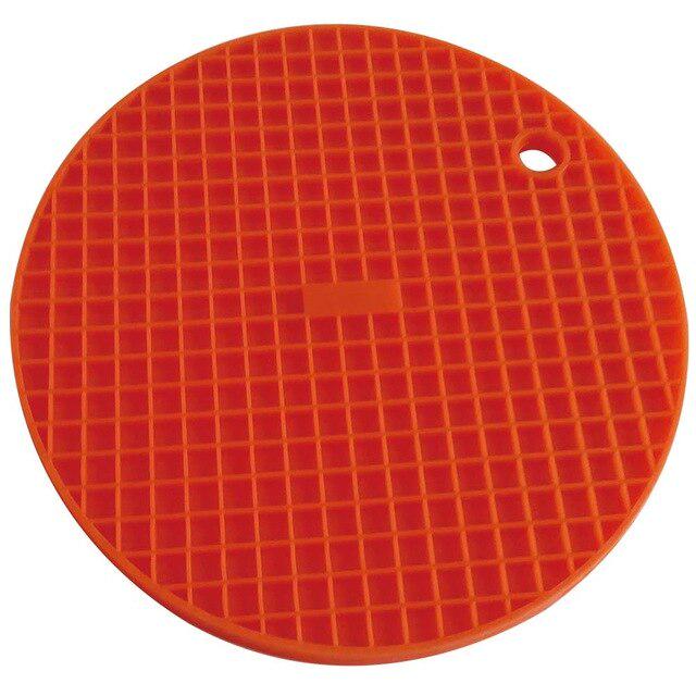 

1 шт., силиконовый изоляционный коврик, круглые сотовые противоскользящие коврики, многофункциональные настольные противоожоговые грелки, кухонные аксессуары