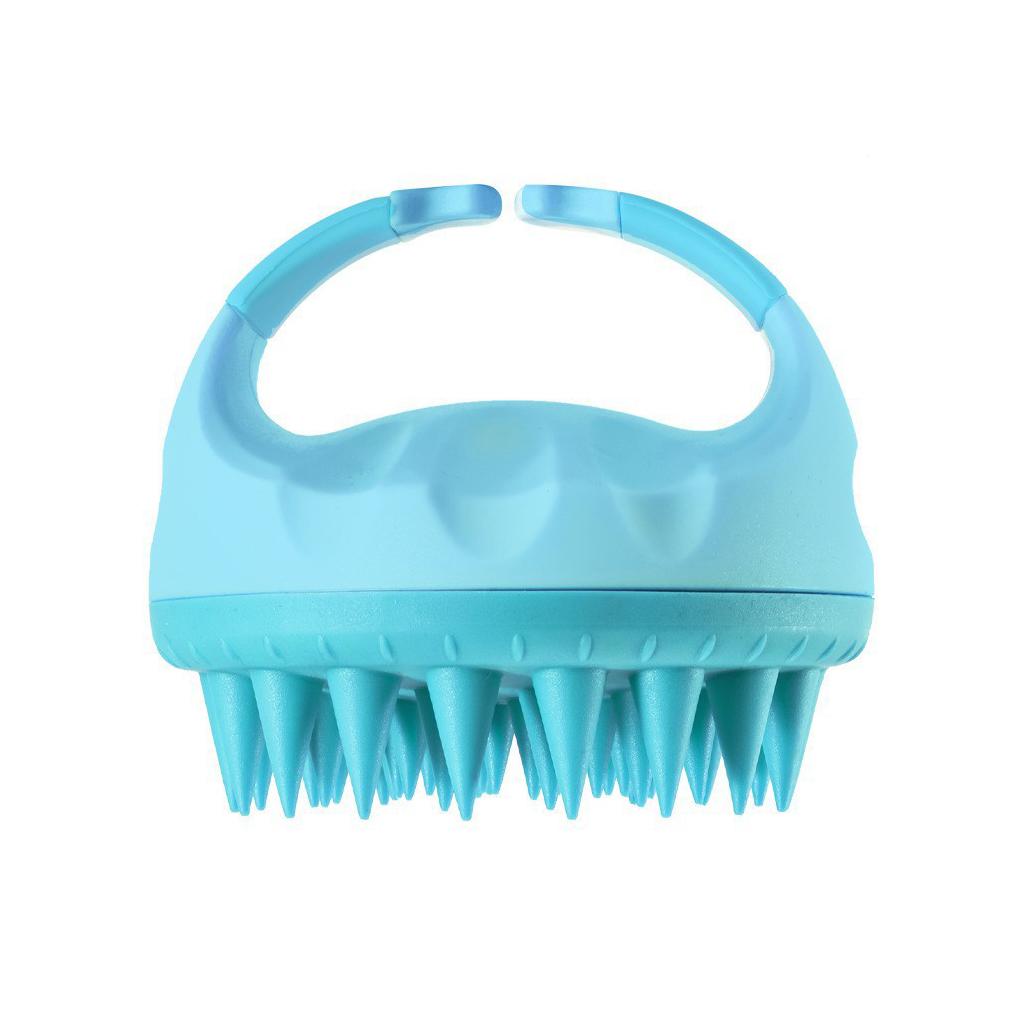 Silicone Scalp Massager Head Scrubber Exfoliating Brush Shower Massage Hair Growth Tool Women Beauty Salon Skin Care Accessories