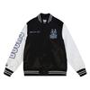 Satin Varsity Jacket - MITCHELL & NESS - NBA Milwaukee Bucks - Black - Green - Men