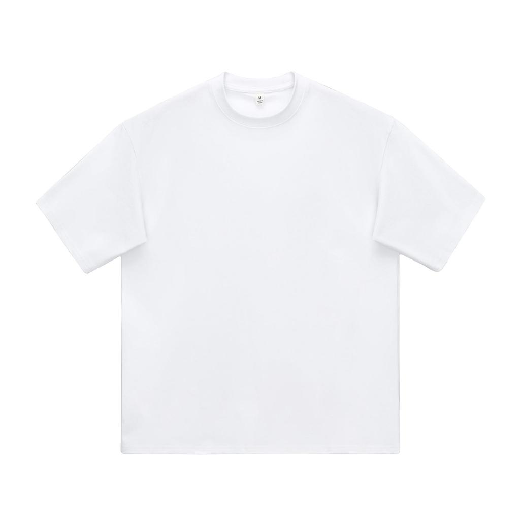 KITE Herr 300G Tung Bomull Lös Passform Amerikansk Stil T-Shirt - Kortärmad, Stor Storlek, Trendig Design