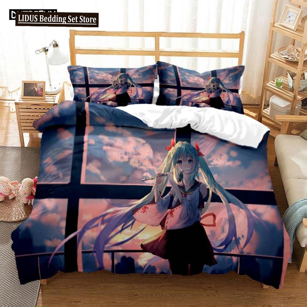 Fashionable Cartoon Printed Bedding Set Soft And Comfortable Customizable Comforter Bedding Sets Fashion Gift For Friends