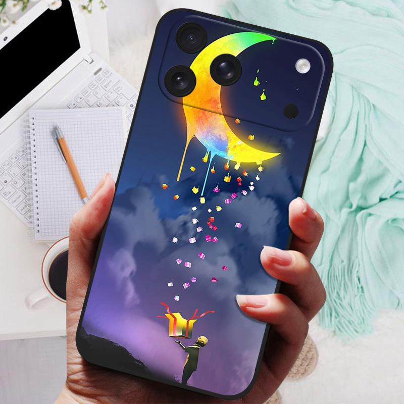 For iPhone 17 Pro Case Lion Wolf Painted Silicone Soft Back Cover For iPhone17 Pro Max Phone Case For iPhone 17 Air Protective