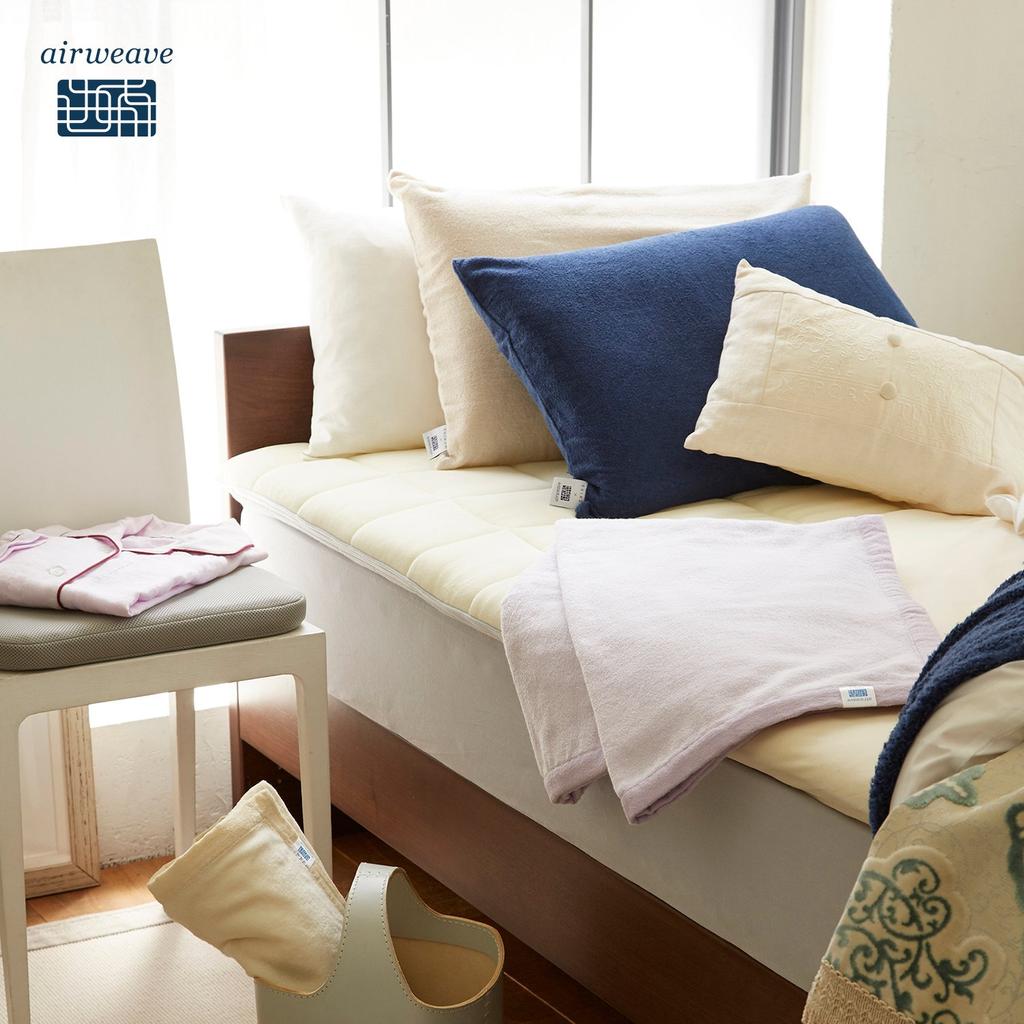 Husă de pilota Airweave Husă de pilotă unică Bej Soft Feel K-P0481-BE-1