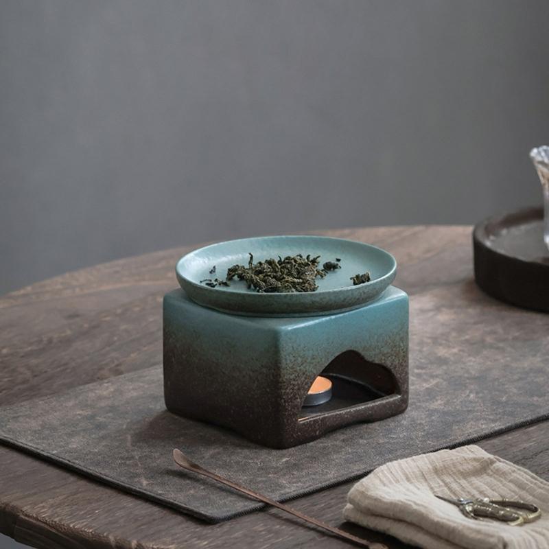 Duftwachsbrenner Ätherisches Öl Brenner,Ölbrenner Teelicht Wachswärmer Aromatherapie Halter Kerze Duftdiffusor