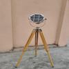 Handcrafted Wooden Tripod Spotlight Lamp Table Lamp Industrial Nautical Searchlight Home Office Decor