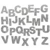 DIY Stick On Self Adhesive Beaded Clear Crystal Rhinestone Stickers Diamond Capital Letter Alphabet A-Z Applique Patch