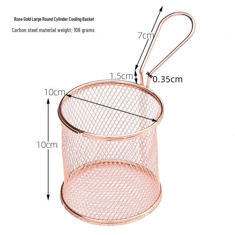 Kreativní talíř na ovoce a košík na hranolky ve tvaru lodičky, chladicí mřížka