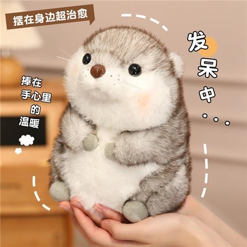 

Cute Cute Otter Doll Plush Toy Rag Doll Soothing Doll Sleeping Throw Pillow Bed Girl Birthday 20cm