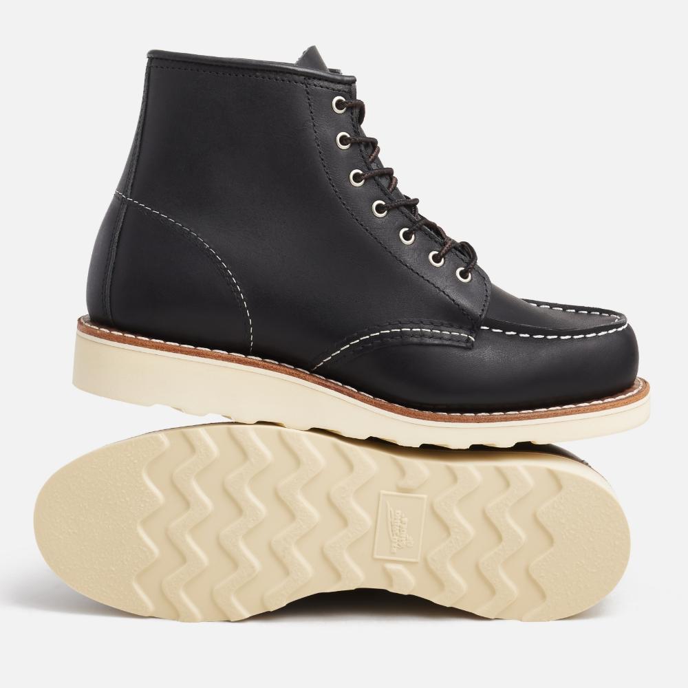 Redwing (Women'S) 6-Inch Moc Toe 3373 - Black Boundary