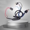 Vehicle Cable 12V Wire Bundle Waterproof Auto Light Wiring Set Clear Turn Signal Light Wiring Universal Horn Wiring