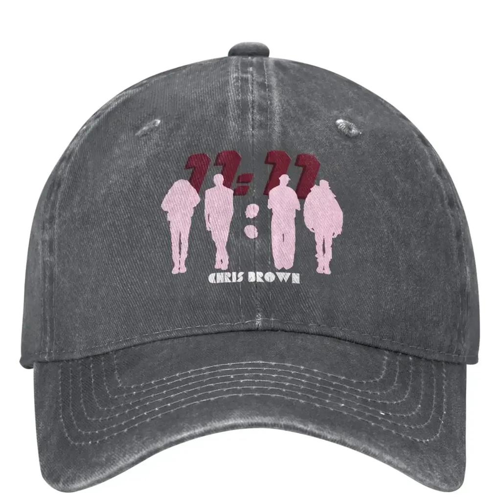 CHRIS BROWN Baseball Cap 11 11 Music Tour Unisex Unisex Sun Visors Trucker Dad Hat Summer Y2k Retro Running Hippie Baseball Caps