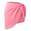 Women Short Sarongs Swimsuit Coverups Beach Bikini Wrap Sheer Short Skirt Chiffon Scarf Cover Ups for Swimwear