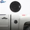 Carbon Fiber Gas Cap Fuel Tank Cover Trim For Chevy Silverado GMC Sierra 2007-13