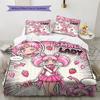Set Copripiumino Trapuntato con Fantasia Sailor Moon Decorazione per la Casa Regalo (1 * copripiumino + 2 * federe senza imbottitura)