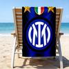 1pc Football Team (8) Beach Towel, Beach and Seaside Swimming Pool Equipment, Fashion Pattern, Rectangular, Travel Essentials