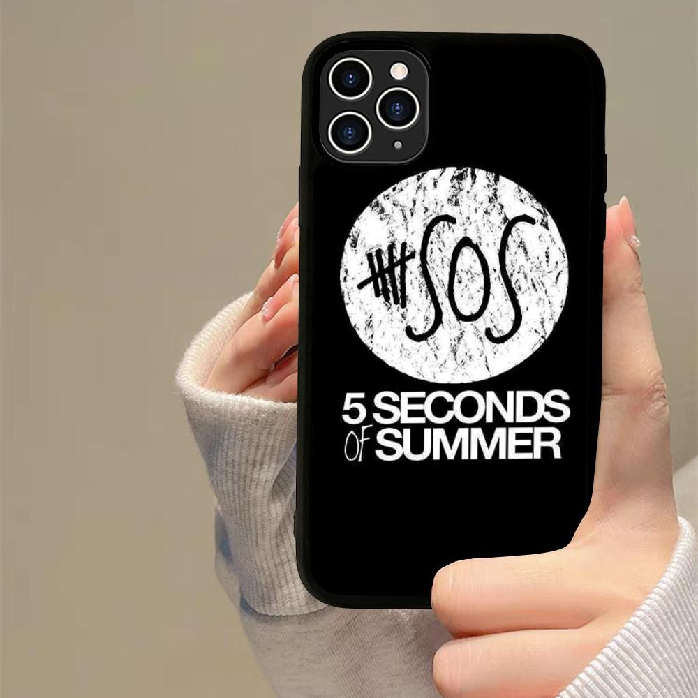 

5 S-Seconds of S-Summer Band Phone Case Silicone PC+TPU For Samsung S10 20 30 22 23 24 Plus Lite Ultra Cover Samsung S24ultra