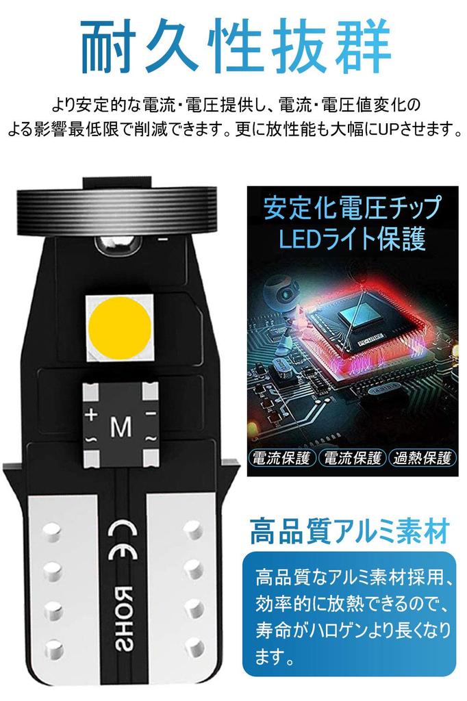 T10 LED Voice Lamp, T10 LED Canceller, T10 LED White Explosion, Built-in Canceller, CANBUS