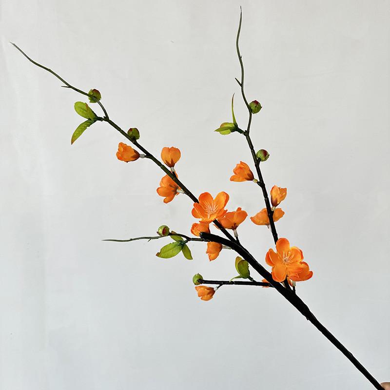 Flower Peach Artificial Blossom Wedding Hotel Restaurant Decoration Desktop