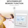 External Sensor Programmable Thermostat for Underfloor Heating Systems