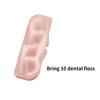 2Pcs Dental Floss Storage Box, Simple Creative Design, Portable Oral Care Organizer for Travel & Business