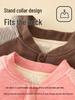 Children's Four-Layer Cotton Coat with Wool Lining - Warm, School Uniform Jacket for Boys and Girls