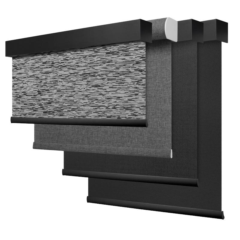 

Wifi Control Motorized Zebra Roller Window Blinds Motorized Blind Automatic Smart Roller Blinds Shade for Home 20 W x 48 L светло-желтого