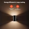 Plug In Wall Mounted Night Light with Dusk To Dawn Sensor Dimmable for Corridors Bathrooms Bedrooms and Stairs
