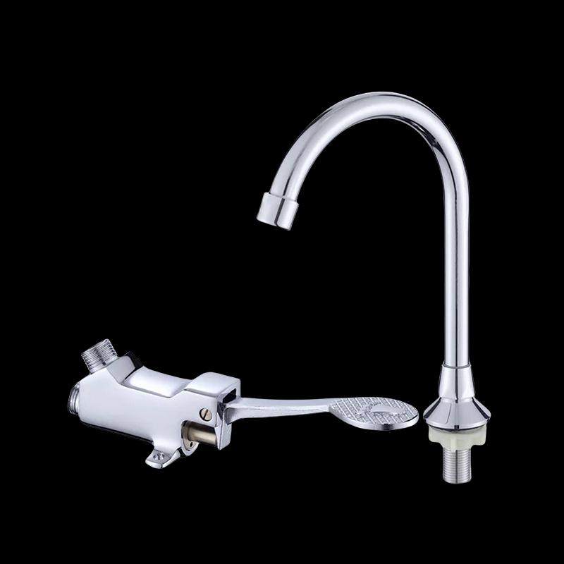 Jinglongdun Foot Pedal Basin Faucet Delay Valve