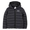 Boss Childrens/Kids Horizontal Stripe Hooded Regular Puffer Jacket