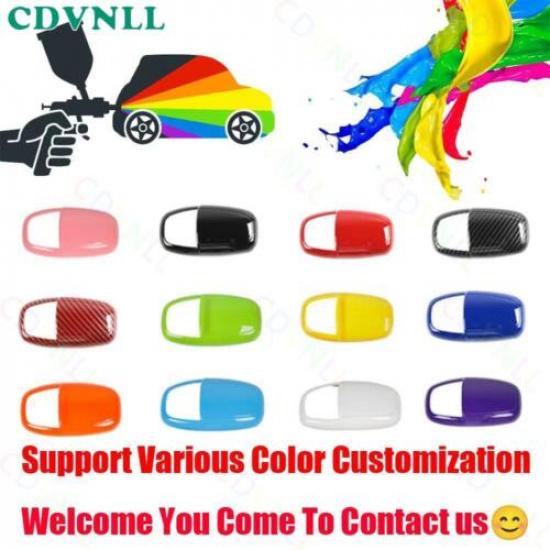 Car Steering Wheel Switch Button Trim 3* For Jeep Compass -2024 Bright Blue