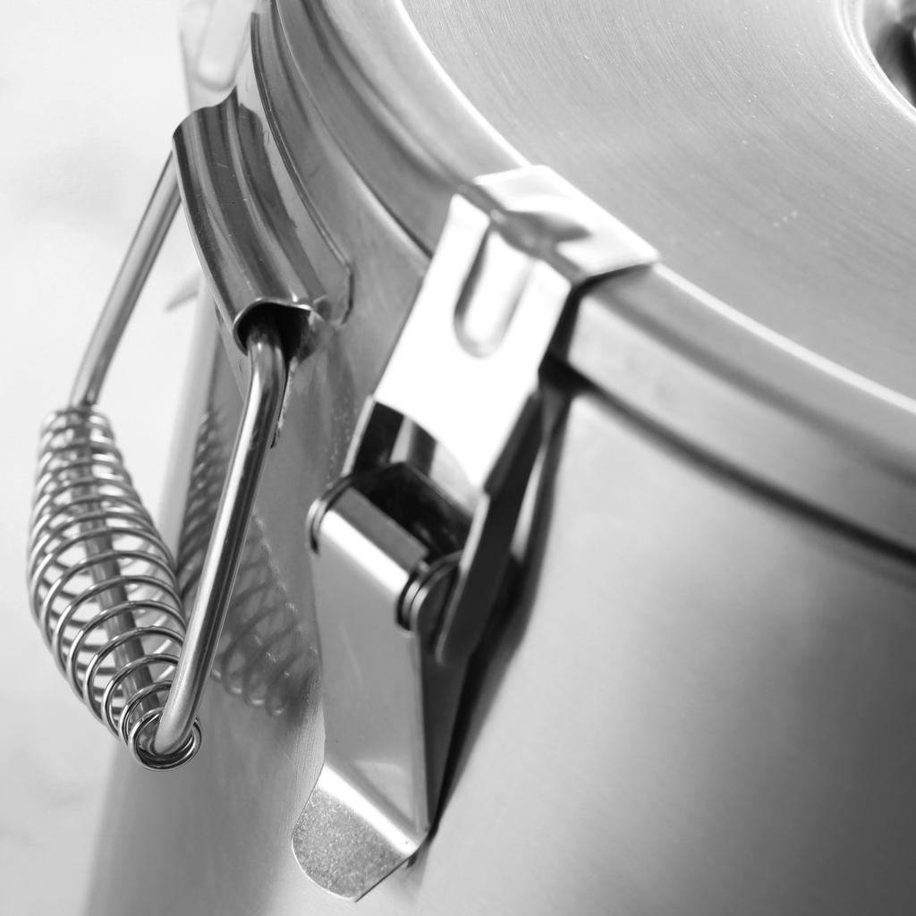 Steel thermos container for transporting food 50L Hendi 710319