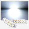 SEAMETAL 12smd LED Strobe Warning Light Strobe Grille Flashing Lightbar Car Truck Beacon Lamp Amber Yellow Traffic Lights 12V-80V