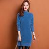 Robe Une-Pièce Mi-Longue en Velours Automne Hiver 2025 - Couche de Base Chaude Élégante, Tailles Plus Disponibles.