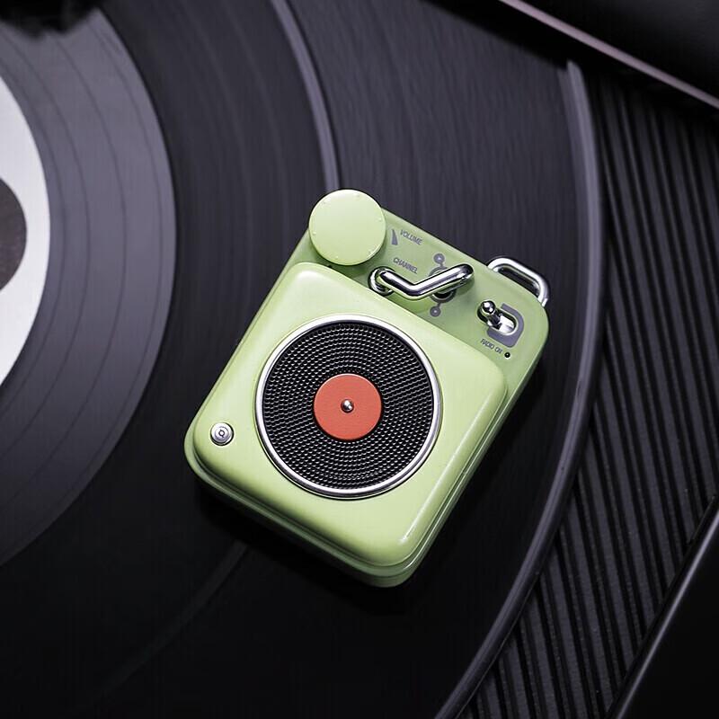 Elvis XU Atom Turntable B612 Portable Retro Bluetooth Speaker