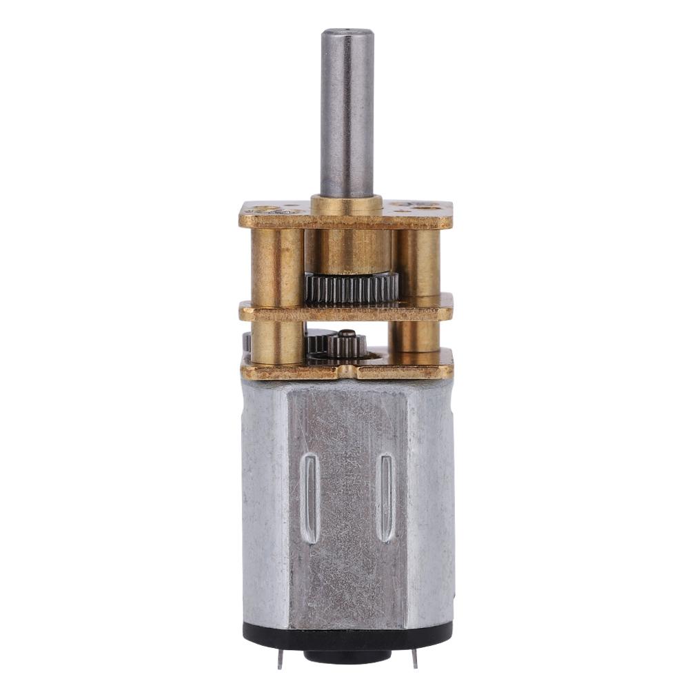 

Новий N20 DC3V 6V 12V 502000RPM двигун постійного струму з редуктором швидкості з металевою коробкою передач