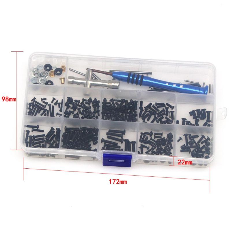 

1 Set remote control Car Parts Metal Upgrade Retrofit Screw Tool Box