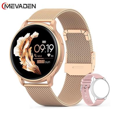 MEVADEN Bluetooth Call Smart Watch Women Custom Dial Watches Men Sport Fitness Tracker Heart Rate Smartwatch For Android IOS