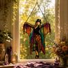 Acrylic Window Pendant Home Decor Hanging Suncatcher Vintage Wind Spinner  Garden
