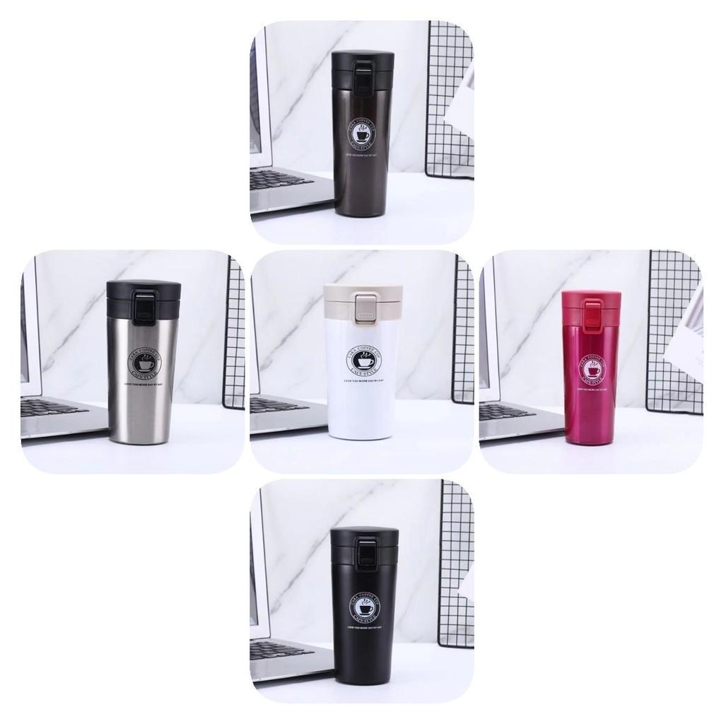 Large Capacity Stainless Steel Vacuum Insulated Coffee Cup Creative Minimalist Car Water Mug