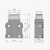 1Piece KEDU HY37 17A 125V 12A 250V Double-contacts Trigger Switch Widely Used in Lawn-Mower and Garden Tools