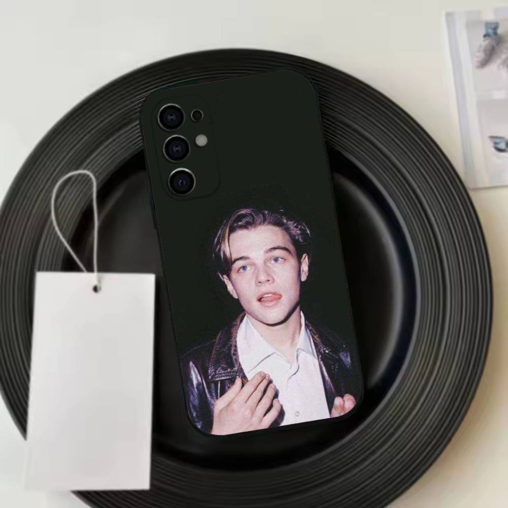Leonardo D-DiCaprio Phone Case For Samsung S25,S24,S21,S22,S23,S30,Ultra,S20,Plus,Fe,Soft Silicone Black Cover