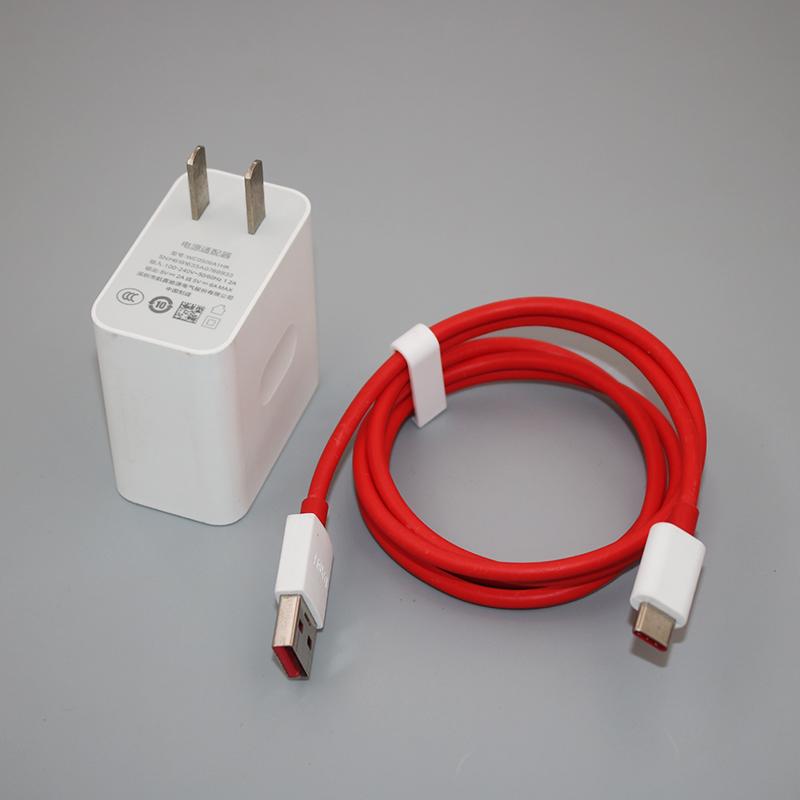 5V 6A Charger Original 30W Warp Fast Charge Adapter EU/US Plug 1M Type C Dash Cable For OnePlus 9 8 7T 7 Pro 6 Nord N10 N20 N300