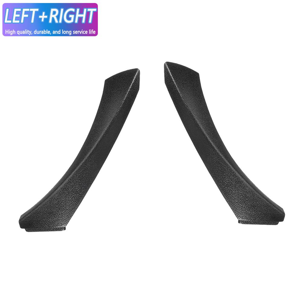 Car Inner Door Panel Handle Cover Auto Accessories Inner Door Panel Handle Outer Trim Cover for BMW Sedan E90 323i 2006-2006