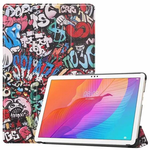 Fall für Huawei Matepad T10 Fall AGR-W09/L09 Matepad T10S AGS3-L09/W09 10,1''Tablet Ultra Slim Magnetische stehen Abdeckung Funda