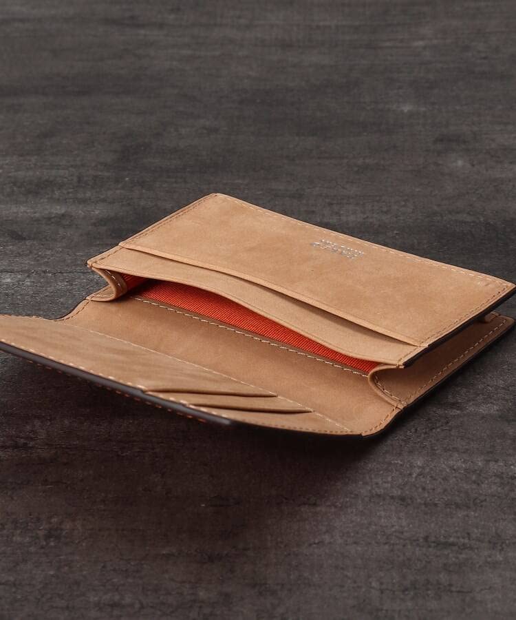 Business Card Holder Mesh Business Card Case 07001522 Dark Gray [Takeo Kikuchi] [Mini Leather] Men's (513) 00(SS)