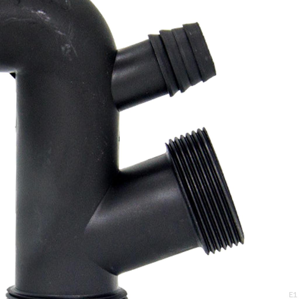 Garbage Disposal Pipe Drain Overflow Fitting 3 Way Sink Multipurpose Connector Tube Hose