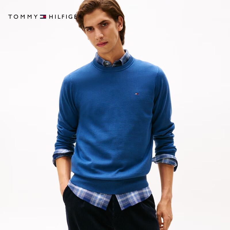 Tommy Hilfiger Unisex Pure Cotton Round Neck Sweater