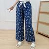 Cotton Silk Pajama Pants for Women, New Summer Style, Thin Cotton Casual Pants, Can Be Worn Outside, Large Size Home Pants